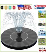 All-in-One 1W Solar Fountain with 160L/hr Flow &amp; 6 Spray Patterns for Ou... - $490.86 MXN
