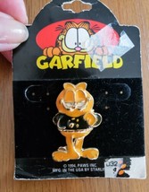 Vintage 1994 GARFIELD Enameled Collector Pin on Card Made in USA - £11.00 GBP