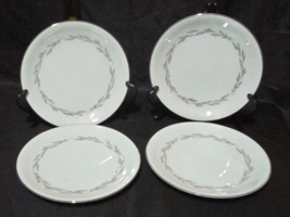 Vintage NORITAKE GRAYWOOD 8&quot; Luncheon / Salad Plate - Set Of 4 - Circa 1960 - $37.55