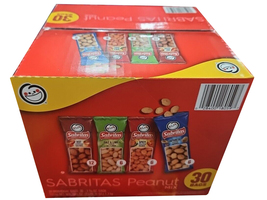 Sabritas Peanuts Variety Pack (30 pk.) ( FREE SHIPPING ) - £21.13 GBP