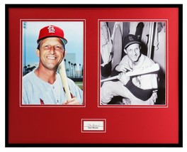 Stan Musial Signed Framed 16x20 Photo Set PSA/DNA Cardinals - £110.80 GBP