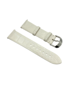 Jacob &amp; Co. 20mm White Alligator Print Watch Band Strap NEW - €131,24 EUR