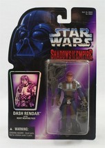 VINTAGE 1996 Star Wars Shadows of the Empire Dash Rendar Action Figure - £19.46 GBP