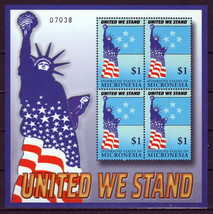 Micronesia 485 MNH Statue of Liberty United We Stand ZAYIX 0224M0280 - £4.70 GBP