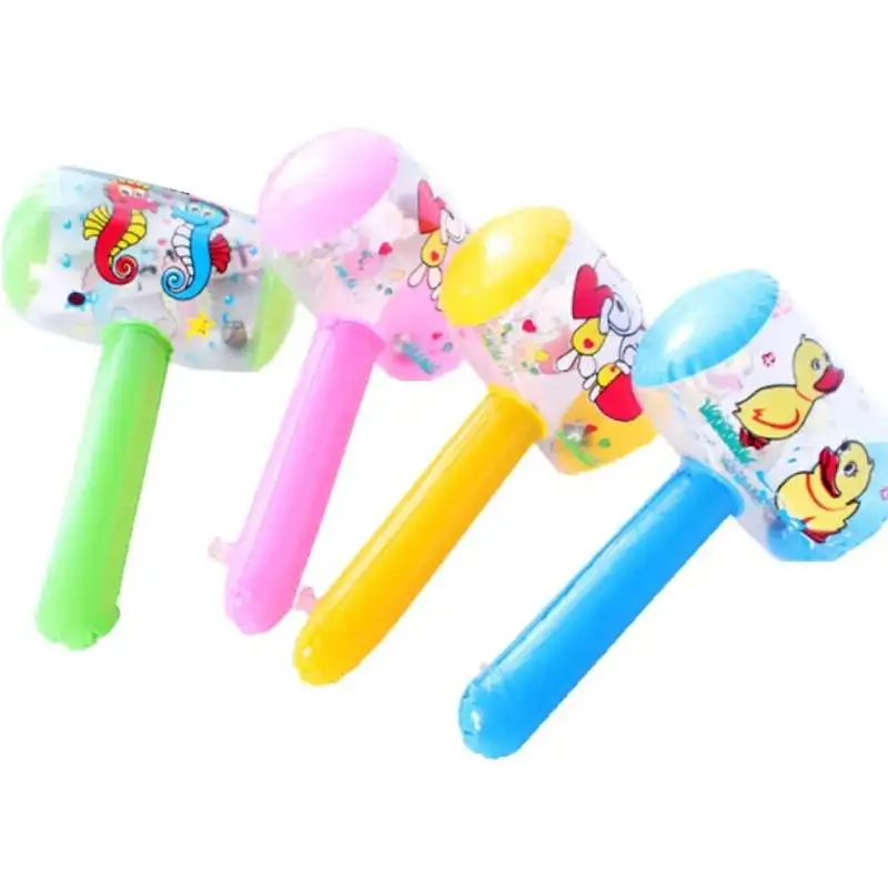  hammer cartoon inflatable hammer with sound bell handle hammer funny bath toy for pool thumb200