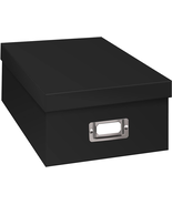 Photo Storage Box, Black - $17.65