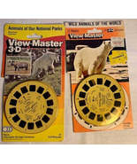 View-Master Wild Animals of the World &amp; Animals in Our National Parks re... - £12.55 GBP