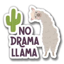 No Drama Llama  Precision Cut Decal - $3.46+