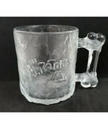 Vintage 1993 The Flintstones Pre-Dawn Mug Cup Roc Donalds McDonald&#39;s Glass - $6.88