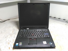Dark Screen IBM ThinkPad R51 Laptop Pentium 1.5GHz 768MB 80GB No PSU AS-IS - $43.82