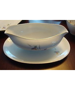 KPM Krister Germany exceptional china, set  of  gravy boat and tray 3pcs... - $86.64 CAD