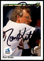 Ron Kittle Signed Autographed 1990 Upper Deck Baseball Card - Chicago Wh... - £3.94 GBP