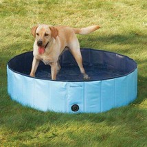 Dog Pool EXTRA TOUGH BLUE SWIMMING POOLS for DOGS Canine Splash Relief - $148.39