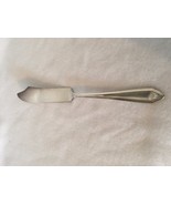 National Silver NS Co Silverplate Flat Handle Master Butter Knife 20956 - £11.18 GBP