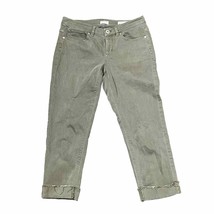 J.Jill Denim Cropped Jeans Size 2P Petite Authentic Fit Green Womens 29X23 - £18.68 GBP