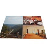 Vtg Postcard unposted Penn Wells Hotel Wellsboro PA Room landscape overlook - $66.39 MXN