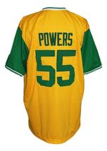 Kenny Powers #55 Charros Eastbound And Down Tv Baseball Jersey Yellow Any Size image 2