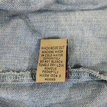 Highway Jeans Women's Blue Cotton Blend Distressed Denim Jacket Pockets Size L image 5