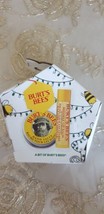 NEW Burt&#39;s Bees A Bit of Burts Bees BEESWAX KIT hand salve lip balm trav... - £7.53 GBP