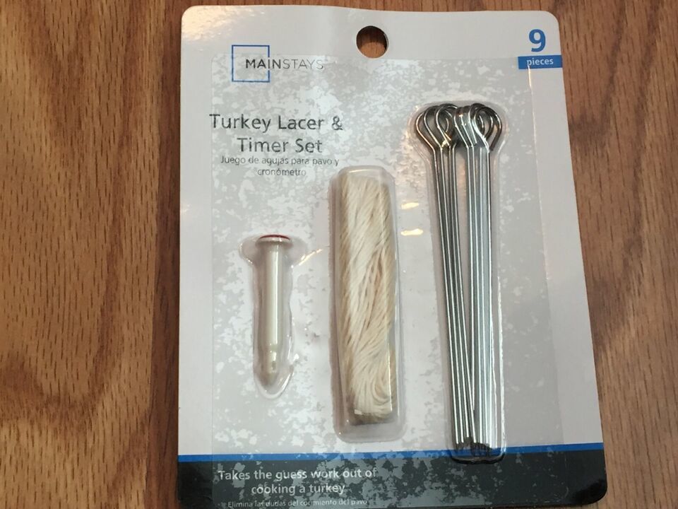 Mainstays Turkey Lacer &amp; Timer Set - $5.87