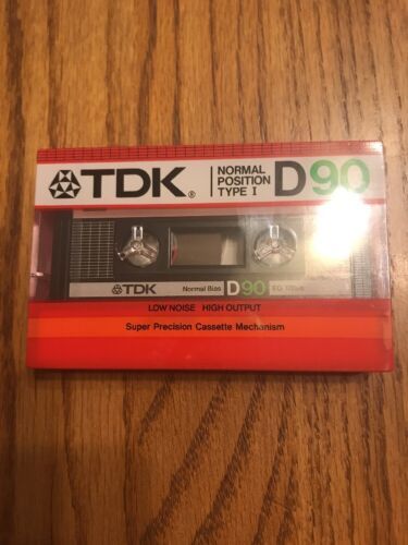 TDK D90 Cassette Brand New Sealed Ships N 24h - $19.83