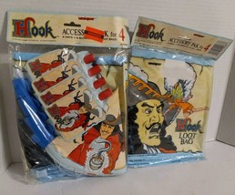 Lot Of 2 Vtg Hook the Movie Loot Bags Party Pack Favors 1991 See Description - $10.88