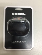 Modal - Sport Strap for Apple Watch 42mm - Black - MD-AWB42B - $10.69