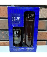 AMERICAN CREW NEXT LEVEL SET  MOISTURIZING SHAMPOO AND FIRM HOLD STYLING... - £11.62 GBP