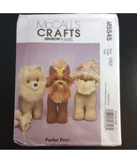 McCall&#39;s Crafts M5545 Pattern Toy Breed Pups Yorshire Terrier Pomeranian... - £11.60 GBP
