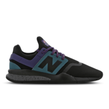 New Balance MS247NFU Black/Aqua/Purple Women&#39;s 247 V2 Sneaker Size 7 - £92.44 GBP