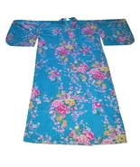 Smithsonian Peony &amp; Cherry Blossom Yukata Kimono Robe with Belt - $59.99