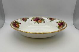 Royal Albert Bone China OLD COUNTRY ROSES Oval Vegetable Serving Bowl - $49.99