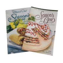 Pampered Chef Seasons Best Recipe Collection Cookbooks 1999 2004 - £9.34 GBP