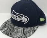 Seattle Seahawks Woven Bill New Era 9FIFTY OSFM Snapback Hat NFL Football - $34.16