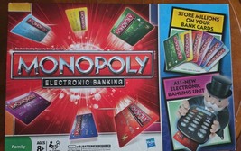 Monopoly Electronic Banking COMPLETE Hasbro Gaming 2011 TESTED WORKS - €25,14 EUR