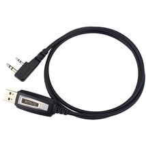 Retevis 2 Pin 2 Way Radio USB Programming Cable Compatible with Retevis RT22 RT2 - £17.30 GBP