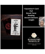 SAME DAY 1 card Pull Occult Tarot Reading ~ Ancient Demons Insight ~ 1 Q... - £9.58 GBP
