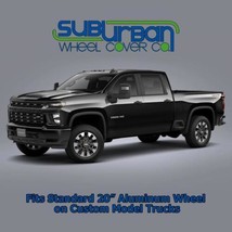 2020-2023 Chevy Silverado 2500 HD Custom # 5960 20" Wheel Center Caps # 84560570 - £157.26 GBP