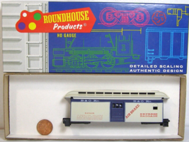 Roundhouse HO Model RR Baltimore &amp; Ohio 34&#39; Overton Baggage Car 3749   RUP - $16.95