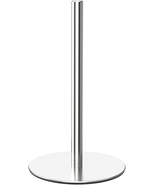Silver Paper Towel Holder Free-Standing , Premium Stainless Steel Paper ... - £8.69 GBP