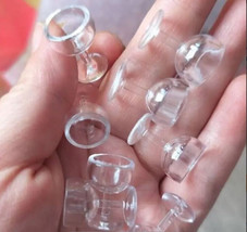 Dollhouse Wine Glasses Short Stem Set of 2 or 4 for a Quiet Evening 1/12... - $59.49 MXN+