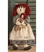 Primitive Doll  40884- Rag Doll Live Well - £15.11 GBP