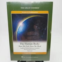 The Human Body Parts 1 &amp; 2 DVD &amp; Guidebook Set The Great Courses Science &amp; Math - £15.15 GBP