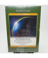 The Human Body Parts 1 &amp; 2 DVD &amp; Guidebook Set The Great Courses Science... - £14.90 GBP