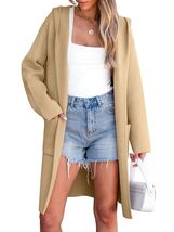 ANRABESS Oversized Knit Hoodie Cardigan Sweater Coatigan Women Size S - $186.57 MXN ANRABESS Oversized Knit Hoodie Cardigan Sweater Coatigan Women Size S - $186.57 MXN
