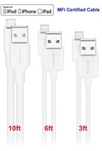 LOT USB A To 8 Pin Sync Fast Charger Cable For iPhone 14 13 11 Pro XS Max 8 - £6.90 GBP+