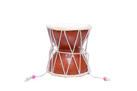 wooden shiv deeru musical instrument 8 inch Shiva Damru Musical Instruments - £47.45 GBP