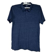 Old Navy Men&#39;s Soft Washed Blue Polo Shirt Size L - £9.03 GBP