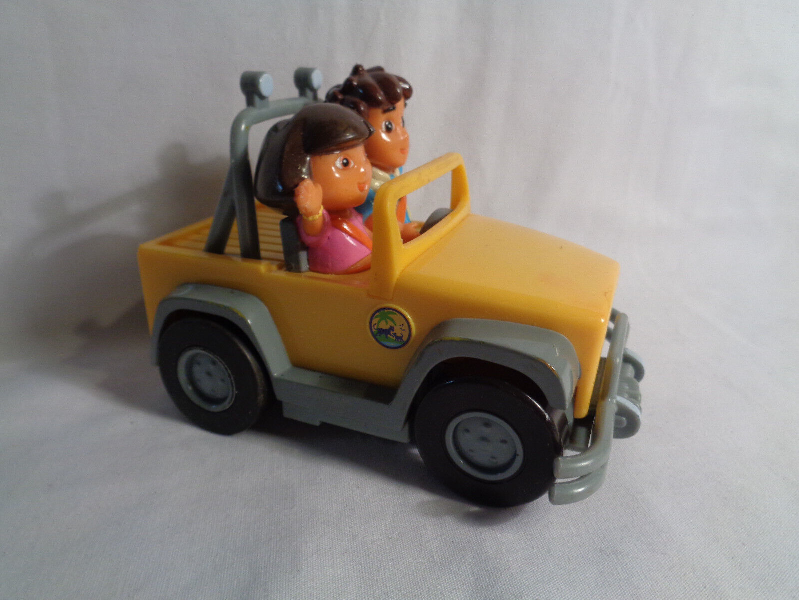 Primary image for 2007 Diego and Dora the Explorer in Yellow Jeep - as is