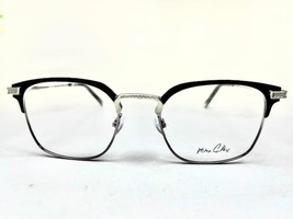 New Max Cole MC-1523 Col.90 Black &amp; Pewter Eyeglasses 51/20/145 - $39.55